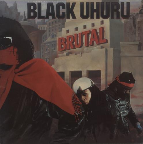 Black Uhuru Brutal vinyl LP album (LP record) UK BUHLPBR877354
