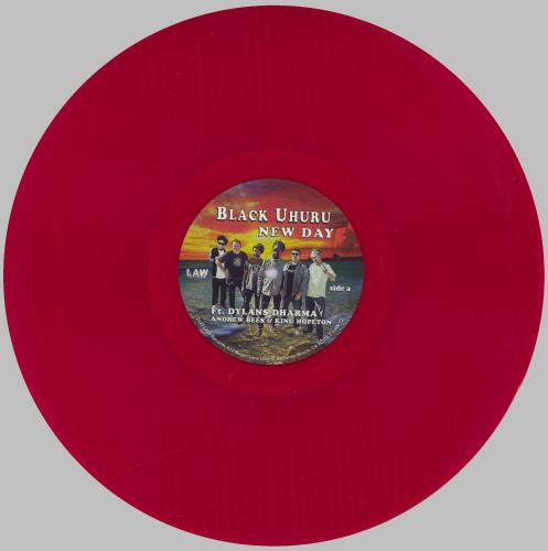 Black Uhuru New Day - Red Vinyl vinyl LP album (LP record) US BUHLPNE829920