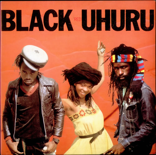 Black Uhuru Red vinyl LP album (LP record) Japanese BUHLPRE531532