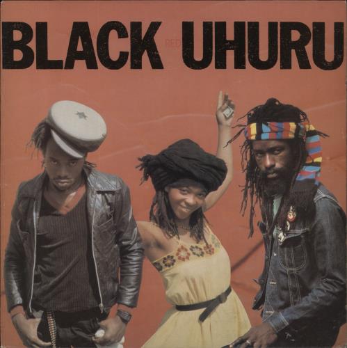 Black Uhuru Red vinyl LP album (LP record) UK BUHLPRE842876