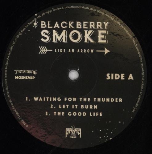 Blackberry Smoke Like An Arrow - Shrink 2-LP vinyl record set (Double LP Album) UK QLD2LLI837324