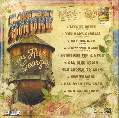 Blackberry Smoke You Hear Georgia - Orange/Red Swirl Vinyl 2-LP vinyl record set (Double LP Album) UK QLD2LYO831565