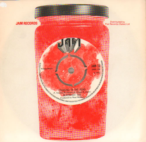 Blackfoot Sue Standing In The Road - 4pr 7" vinyl single (7 inch record / 45) UK BF007ST385662