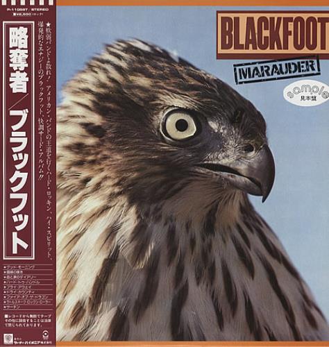 Blackfoot Marauder vinyl LP album (LP record) Japanese KFOLPMA334956