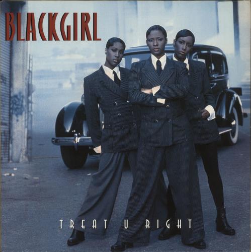 Blackgirl Treat U Right vinyl LP album (LP record) Dutch 07HLPTR741801
