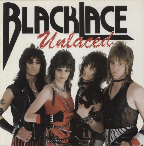Blacklace Unlaced vinyl LP album (LP record) Belgian Z45LPUN724558
