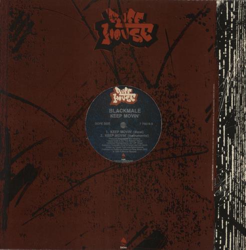 Blackmale Keep Movin' 12" vinyl single (12 inch record / Maxi-single) US 82B12KE868992
