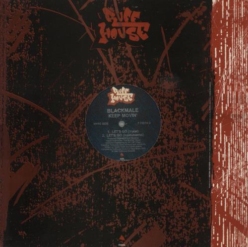 Blackmale Keep Movin' 12" vinyl single (12 inch record / Maxi-single) US 82B12KE868992