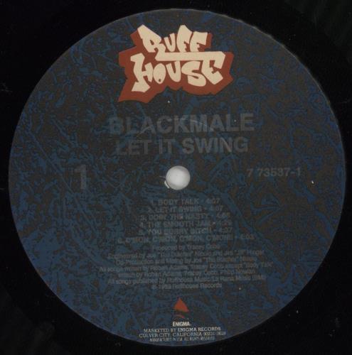 Blackmale Let It Swing - shrink vinyl LP album (LP record) US 82BLPLE874821