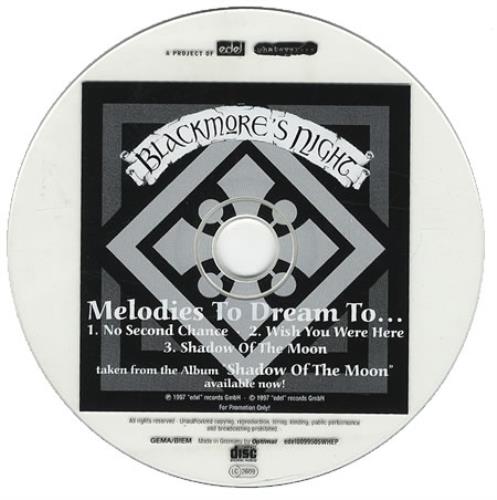 Blackmore's Night Melodies To Dream To... CD single (CD5 / 5") German BN-C5ME103705