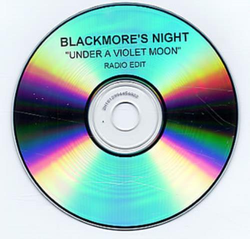 Blackmore's Night Under A Violet Moon - Radio Edit CD-R acetate UK BN-CRUN158795