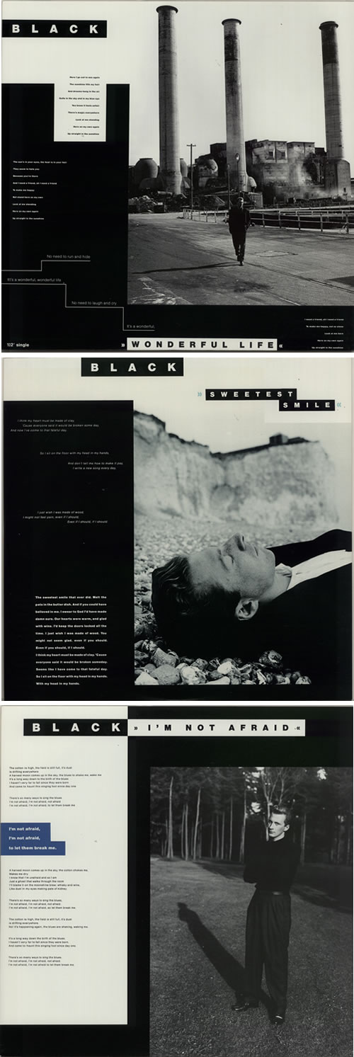 Black Quantity of Four 12" Vinyl Singles 12" vinyl single (12 inch record / Maxi-single) UK BAK12QU633060
