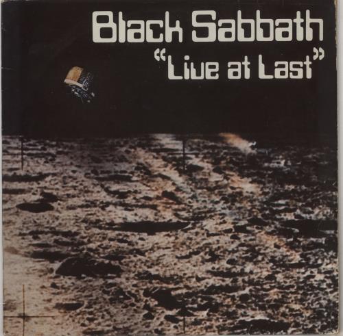 Black Sabbath Live At Last vinyl LP album (LP record) UK BLKLPLI352274