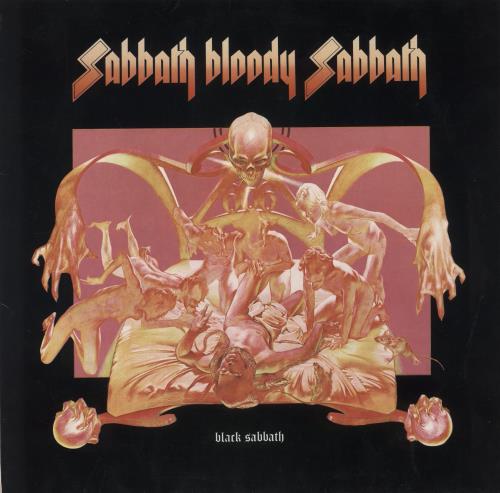 Black Sabbath Sabbath Bloody Sabbath German vinyl LP album