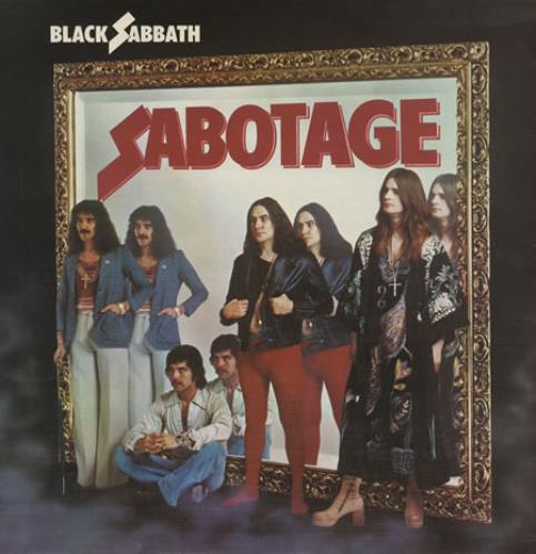 Black Sabbath Sabotage - 1st vinyl LP album (LP record) UK BLKLPSA362486