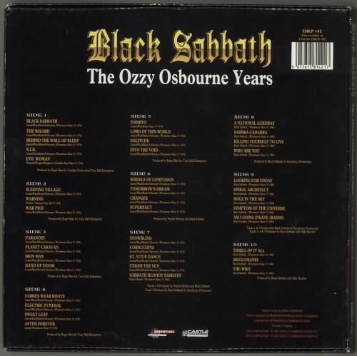 ozzy osbourne years in black sabbath