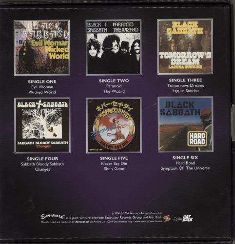 Black Sabbath The Singles UK 7\
