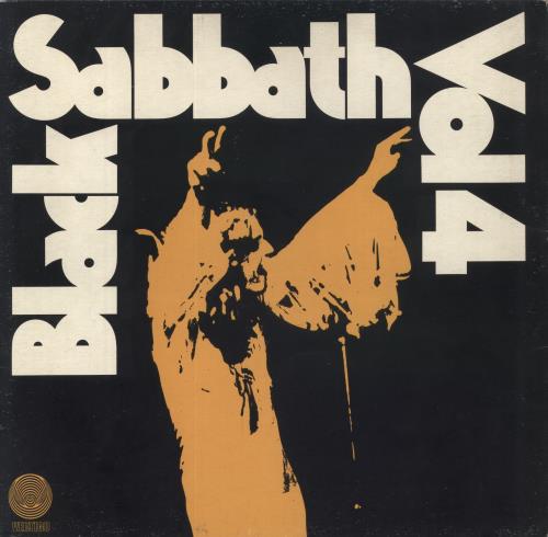 Black Sabbath Vol. 4 - 1st - EX vinyl LP album (LP record) UK BLKLPVO68365