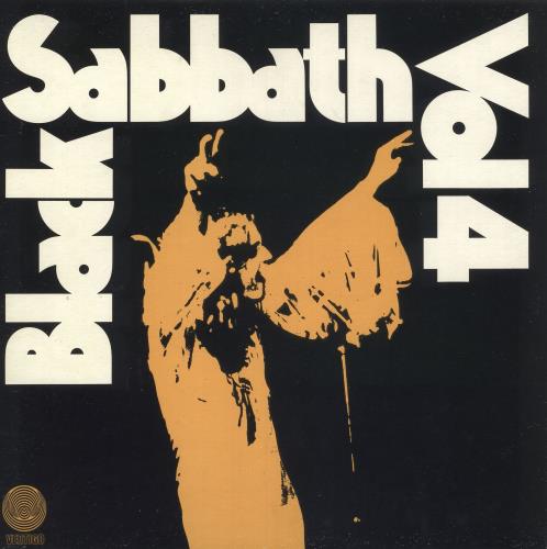 Black Sabbath Vol. 4 - 1st vinyl LP album (LP record) UK BLKLPVO629741