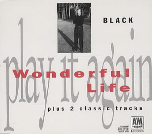 Black Wonderful Life CD single (CD5 / 5") UK BAKC5WO163075