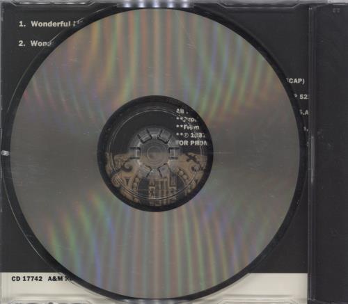 Black Wonderful Life CD single (CD5 / 5") US BAKC5WO364402