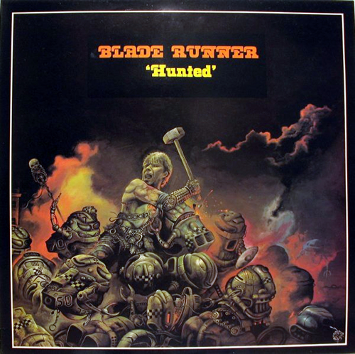 Blade Runner (NWOBHM) Hunted vinyl LP album (LP record) UK C8ALPHU557425