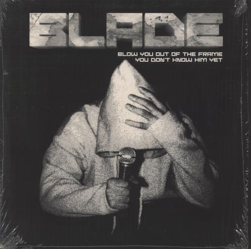 Blade Blow You Out The Frame + Press Release 12" vinyl single (12 inch record / Maxi-single) UK 14B12BL855118