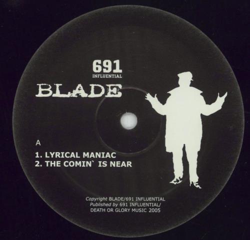 Blade Lyrical Maniac 12" vinyl single (12 inch record / Maxi-single) UK 14B12LY854312