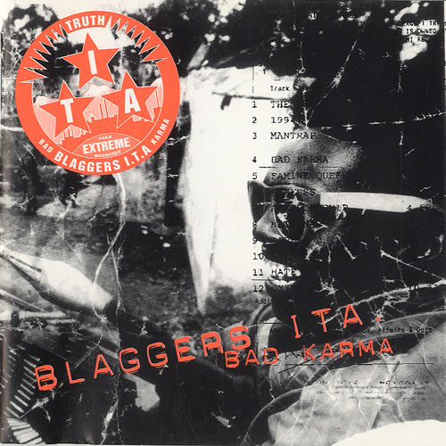 Blaggers ITA Bad Karma CD album (CDLP) UK ITACDBA461607