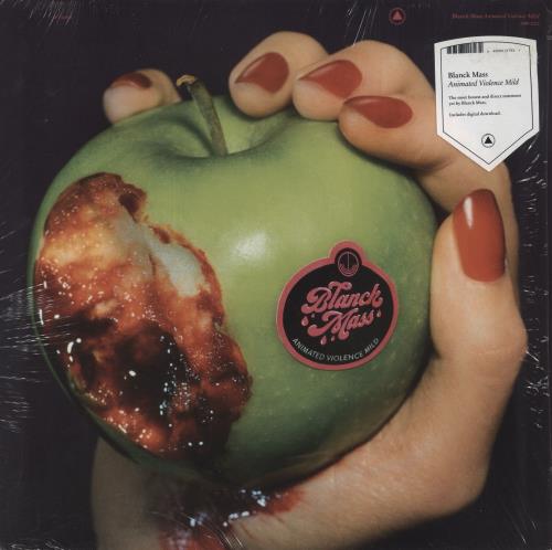 Blanck Mass Animated Violence Mild - Shrink vinyl LP album (LP record) US 033LPAN849757