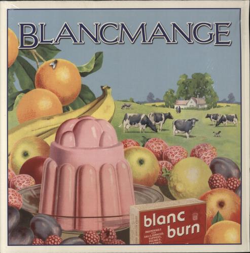 Blancmange Blanc Burn vinyl LP album (LP record) UK BLALPBL851370