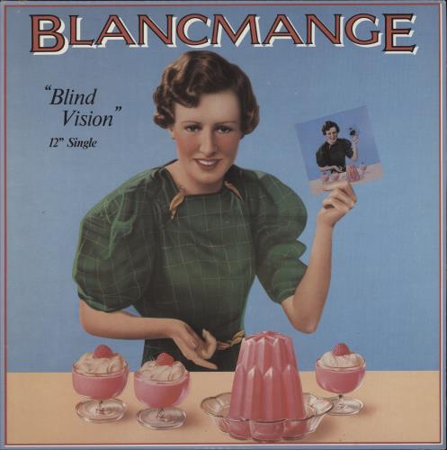 Blancmange Blind Vision 12" vinyl single (12 inch record / Maxi-single) Canadian BLA12BL96632