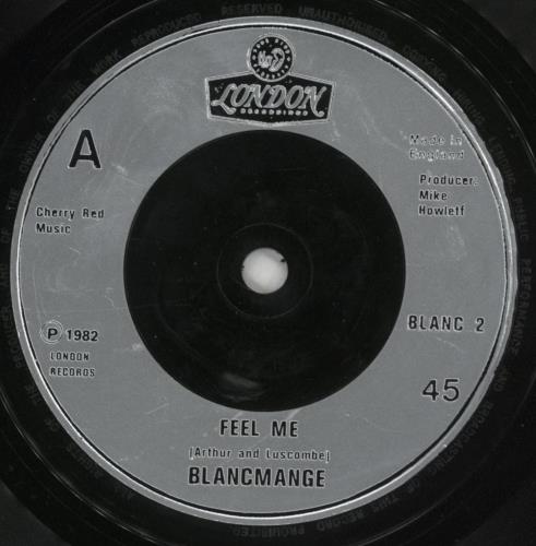 Blancmange Feel Me 7" vinyl single (7 inch record / 45) UK BLA07FE150692