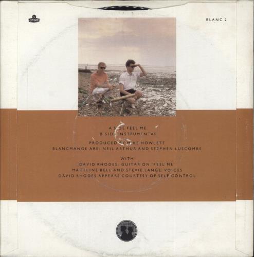 Blancmange Feel Me 7" vinyl single (7 inch record / 45) UK BLA07FE150692