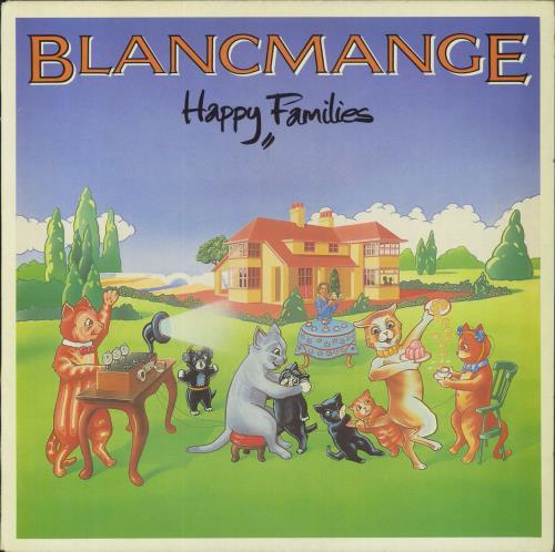 Blancmange Happy Families vinyl LP album (LP record) UK BLALPHA152149
