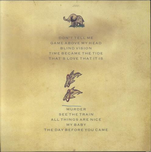 Blancmange Mange Tout vinyl LP album (LP record) UK BLALPMA152148