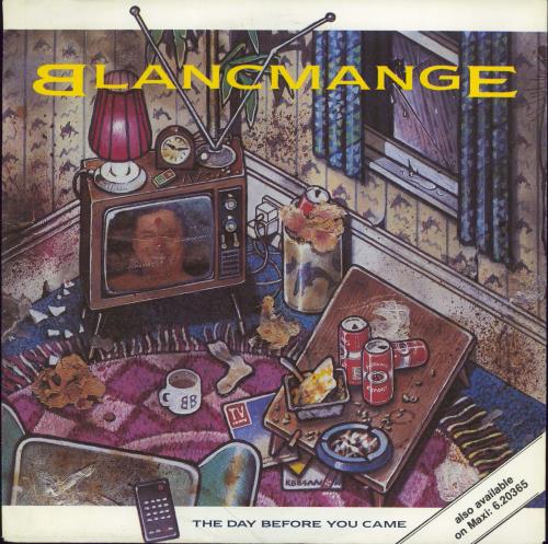 Blancmange The Day Before You Came 7" vinyl single (7 inch record / 45) German BLA07TH769104