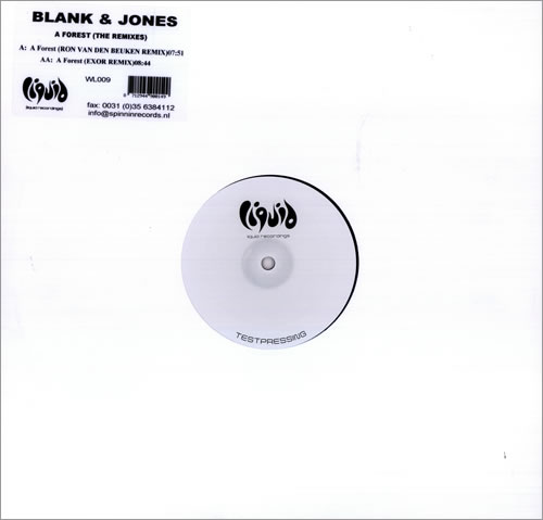 Blank & Jones A Forest [The Remixes] 12" vinyl single (12 inch record / Maxi-single) German BQL12AF272413