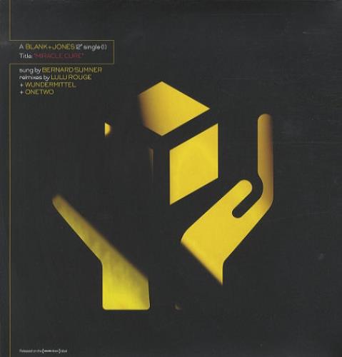 Blank & Jones Miracle Cure 12" vinyl single (12 inch record / Maxi-single) German BQL12MI443724