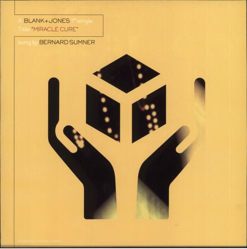 Blank & Jones Miracle Cure 7" vinyl single (7 inch record / 45) UK BQL07MI708633