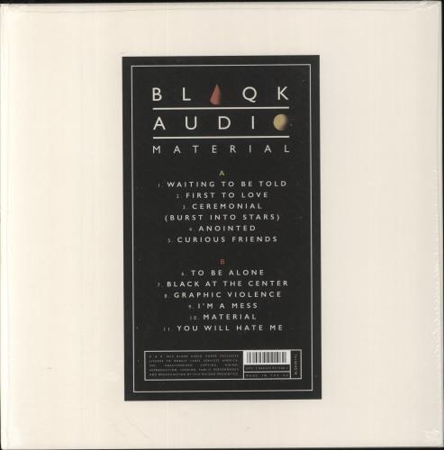 Blaqk Audio Material vinyl LP album (LP record) US 8NCLPMA862901