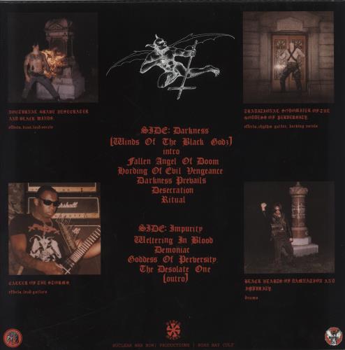 Blasphemy Fallen Angel Of Doom vinyl LP album (LP record) US 6MBLPFA837731