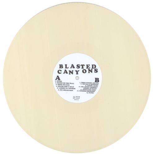 Blasted Canyons Blasted Canyons - Cream Coloured Vinyl vinyl LP album (LP record) US 75CLPBL851035