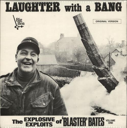 Blaster Bates Laughter With A Bang vinyl LP album (LP record) UK D2BLPLA723816