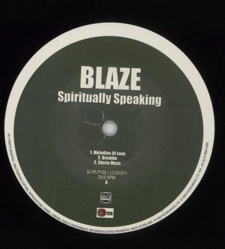 Blaze Spiritually Speaking 2-LP vinyl record set (Double LP Album) UK H4F2LSP856537