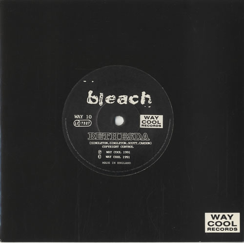 Bleach Bethesda 7" vinyl single (7 inch record / 45) UK BLH07BE503048