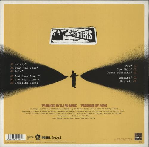 Blendcrafters Blend Crafters Volume 1 vinyl LP album (LP record) UK 7RHLPBL846351