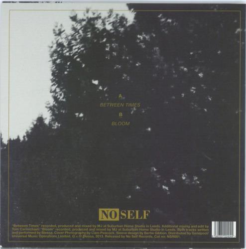 Blessa Between Times 7" vinyl single (7 inch record / 45) UK 3QI07BE771301