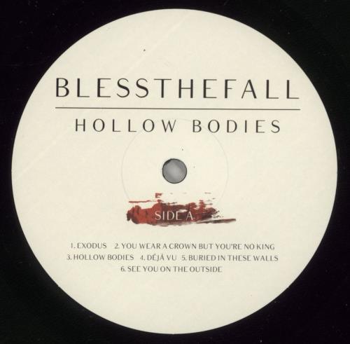 blessthefall Hollow Bodies vinyl LP album (LP record) US B2FLPHO875990