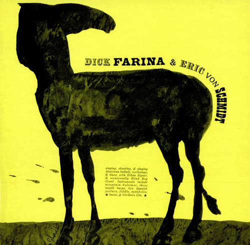Blind Boy Grunt Dick Farina & Eric Von Schmidt vinyl LP album (LP record) UK B09LPDI480186